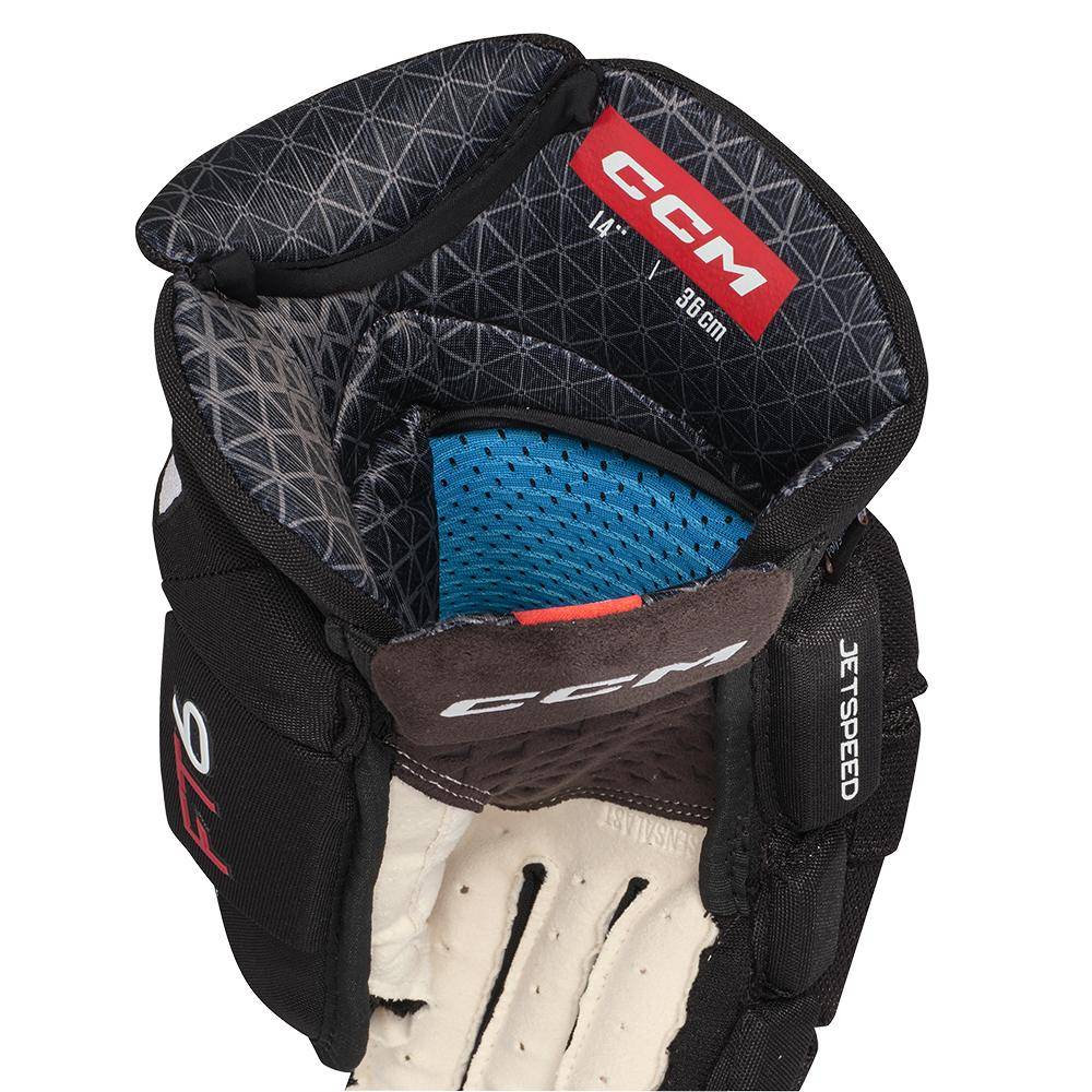 CCM Jetspeed FT6 Handschuhe Junior navy-weiss 11