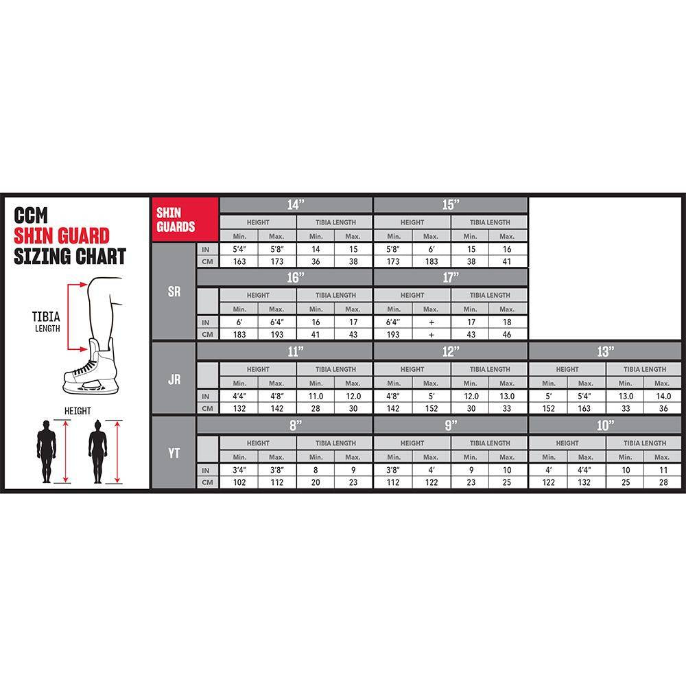 CCM Jetspeed FT6 Shin Guards Junior