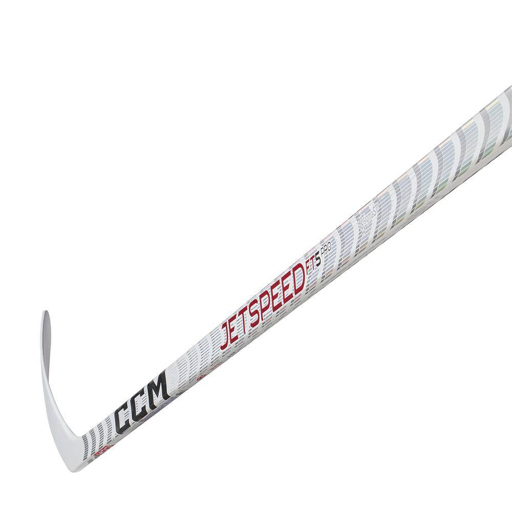 CCM Jetspeed FT5 Pro White Eishockeysto