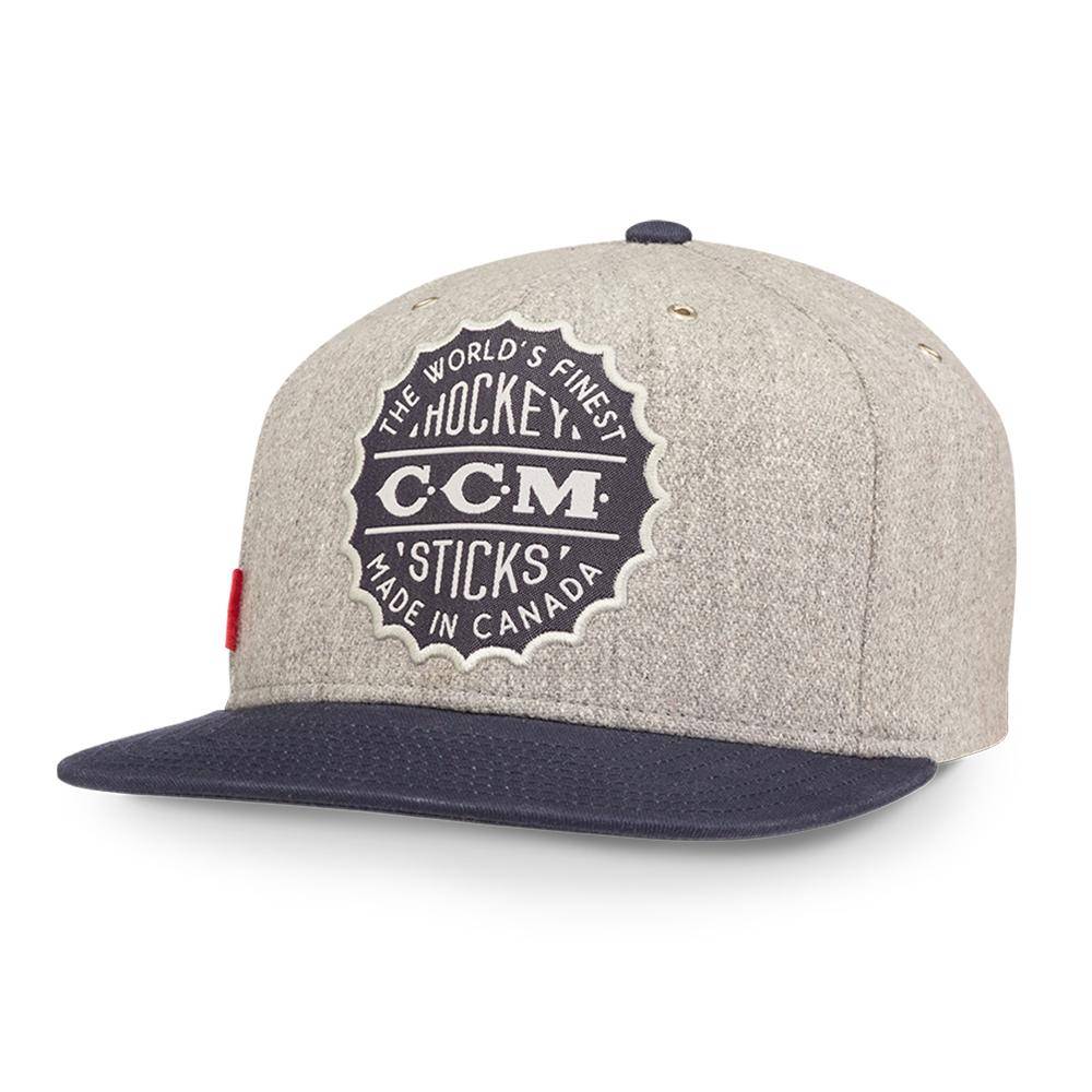 CCM Cap Heritage Flat Brim Snapback SR