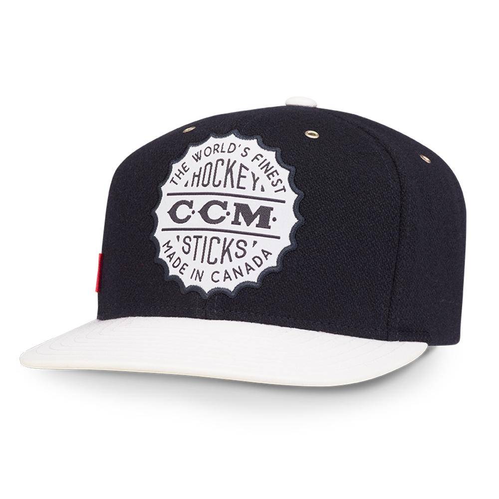CCM Cap Heritage Flat Brim Snapback SR