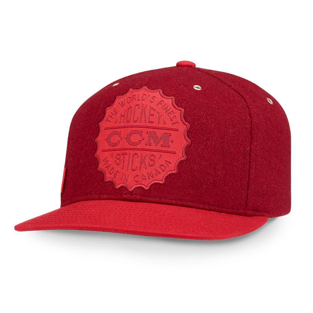 CCM Cap Heritage Flat Brim Snapback SR