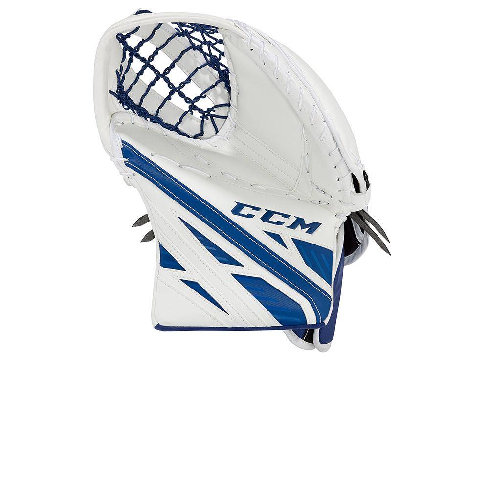 CCM Extreme Flex E4.9 Fanghand Intermedi weiss-weiss-weiss, links