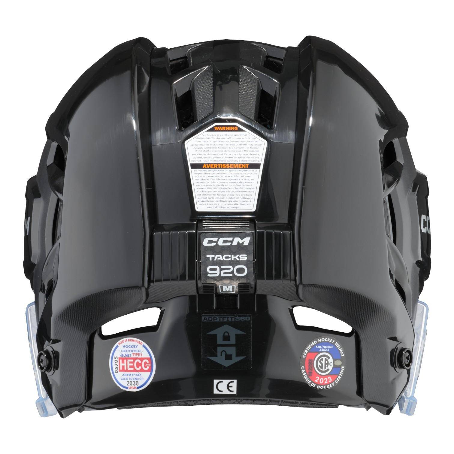 CCM Tacks 920 Helm SCHWARZ, S