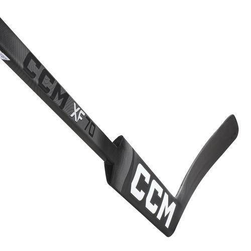 CCM XF-70 Goaliestock Schwarz Senior
