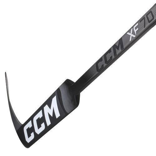 CCM XF-70 Goaliestock Schwarz Senior