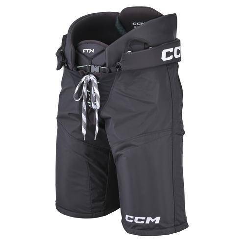 CCM Jetspeed Velcro FTW Hosen Senior schwarz L