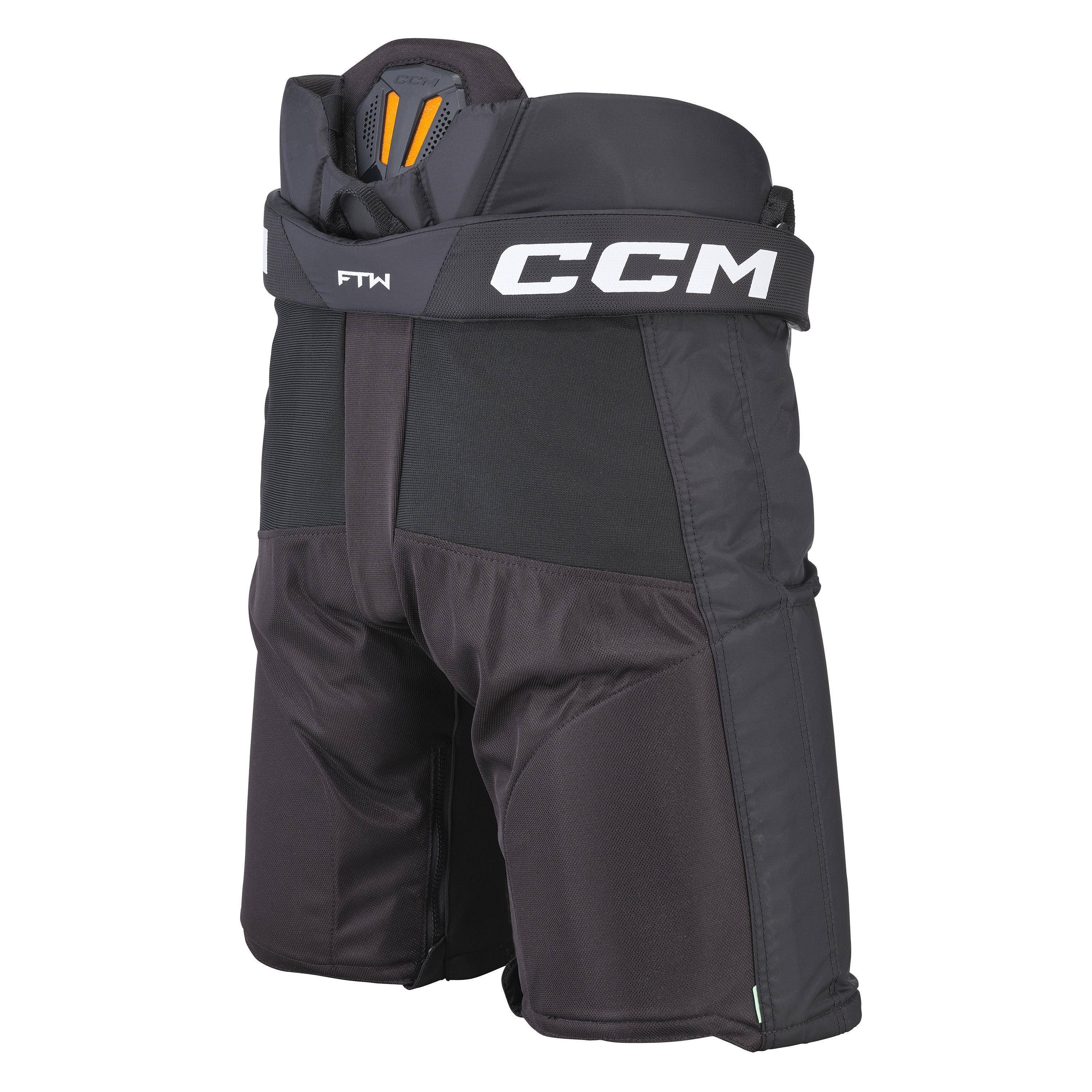 CCM Jetspeed Velcro FTW Hosen Senior schwarz L