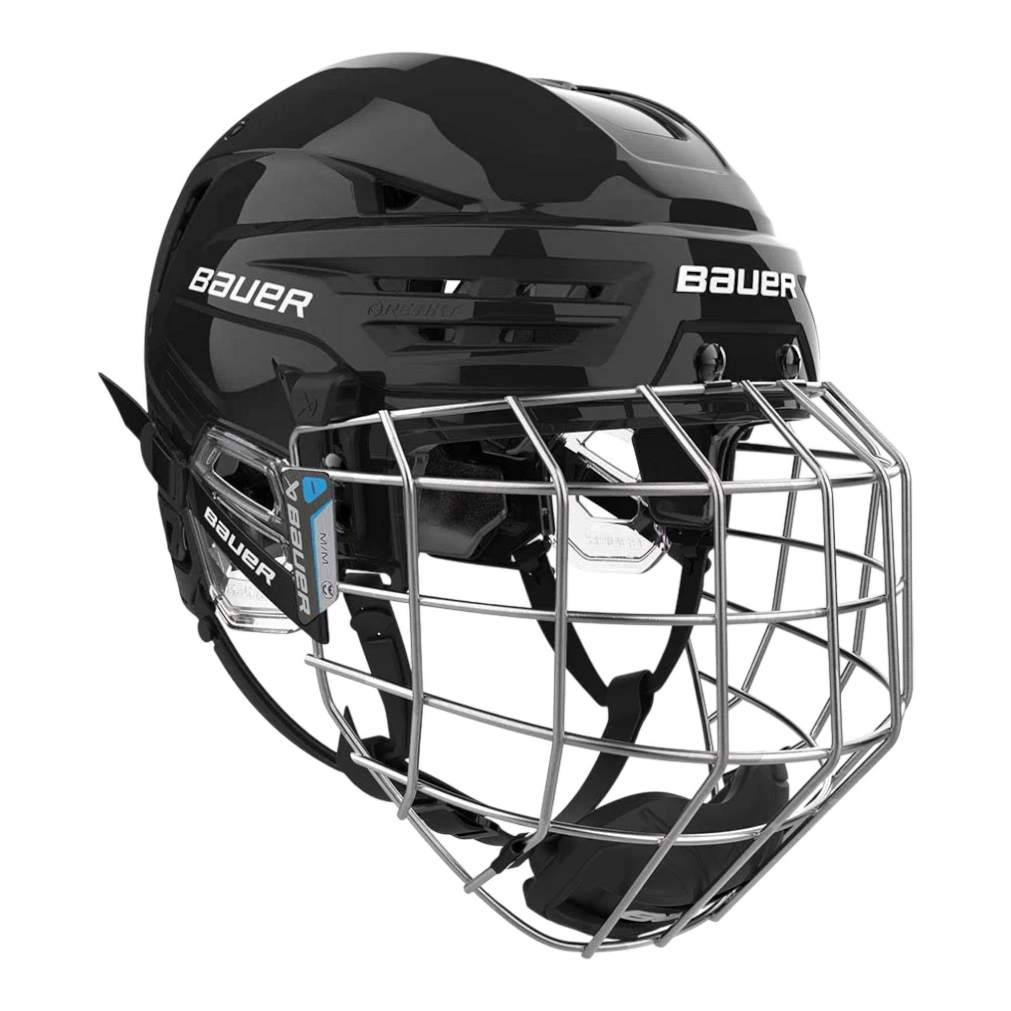 Bauer Re-Akt 90 Helm mit Gitter