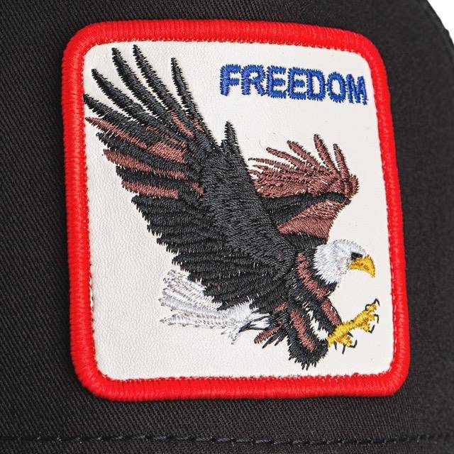 Goorin Freedom Eagle Black Cap