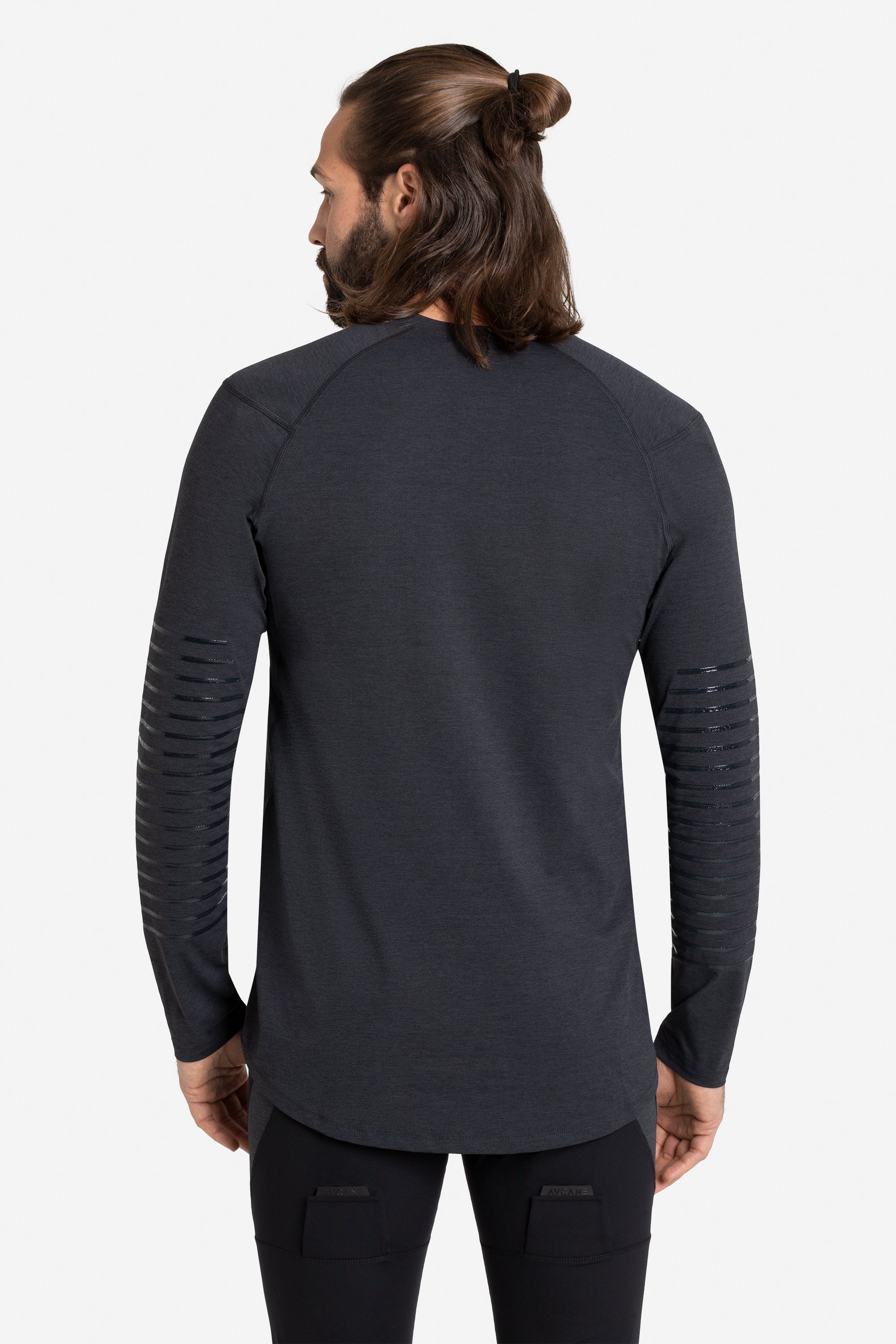 Rebel Pro Long Sleeve Baselayer AY00001_100 Black