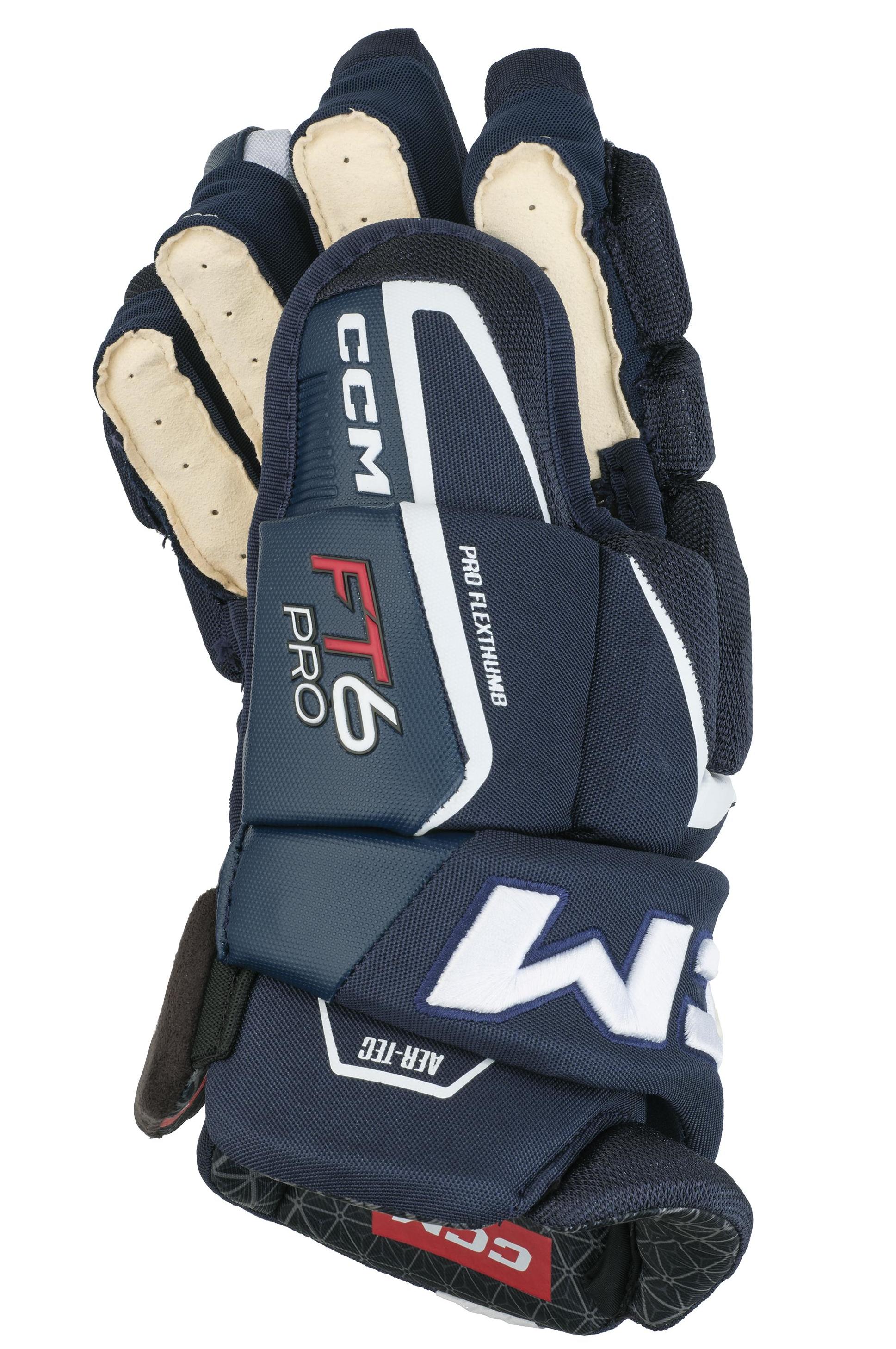 CCM Handschuhe Jetspeed FT6 PRO Senior 20.70099 NAVY-WEISS