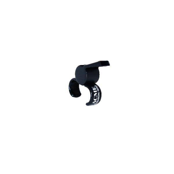 OFFICIAL whistle with adjustable finger grip