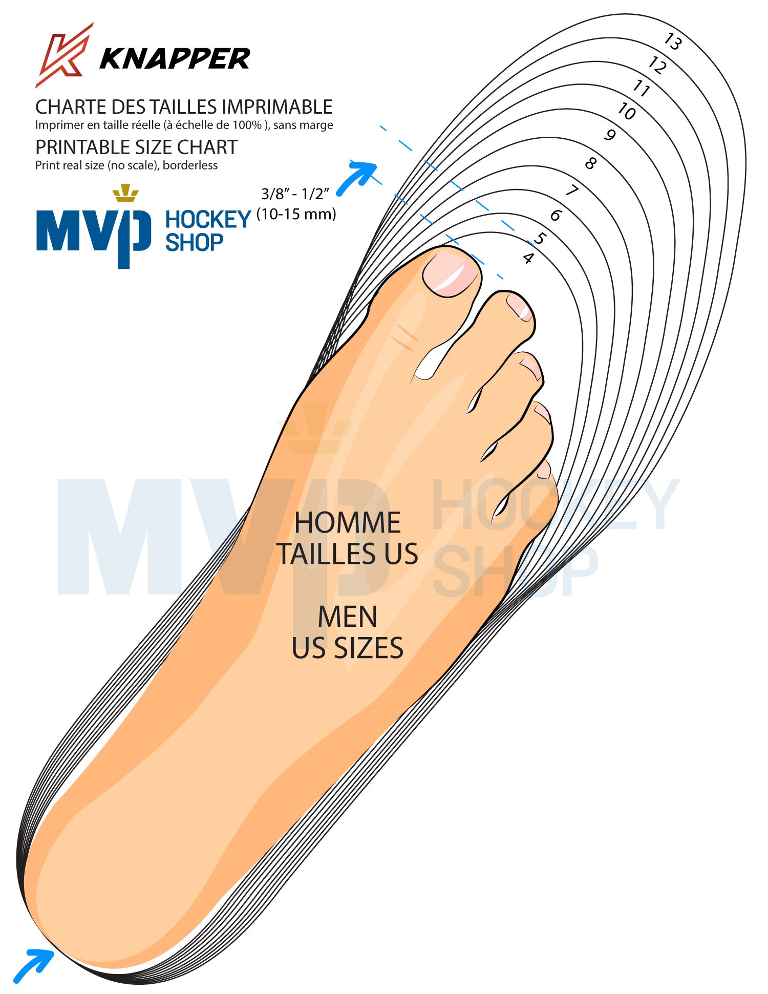 KNAPPER AK5 Streethockey Regen Schuhe