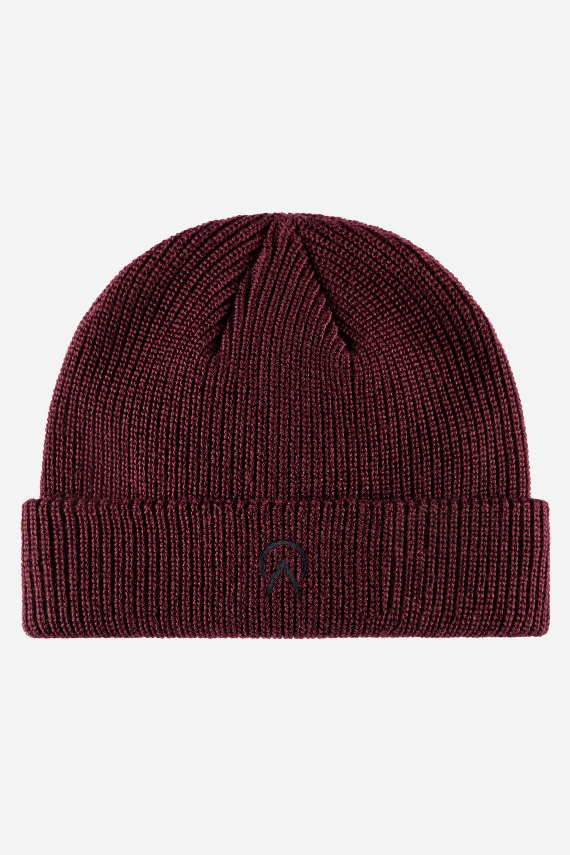 Shallow Beanie AY00039_495 Dark Burgundy