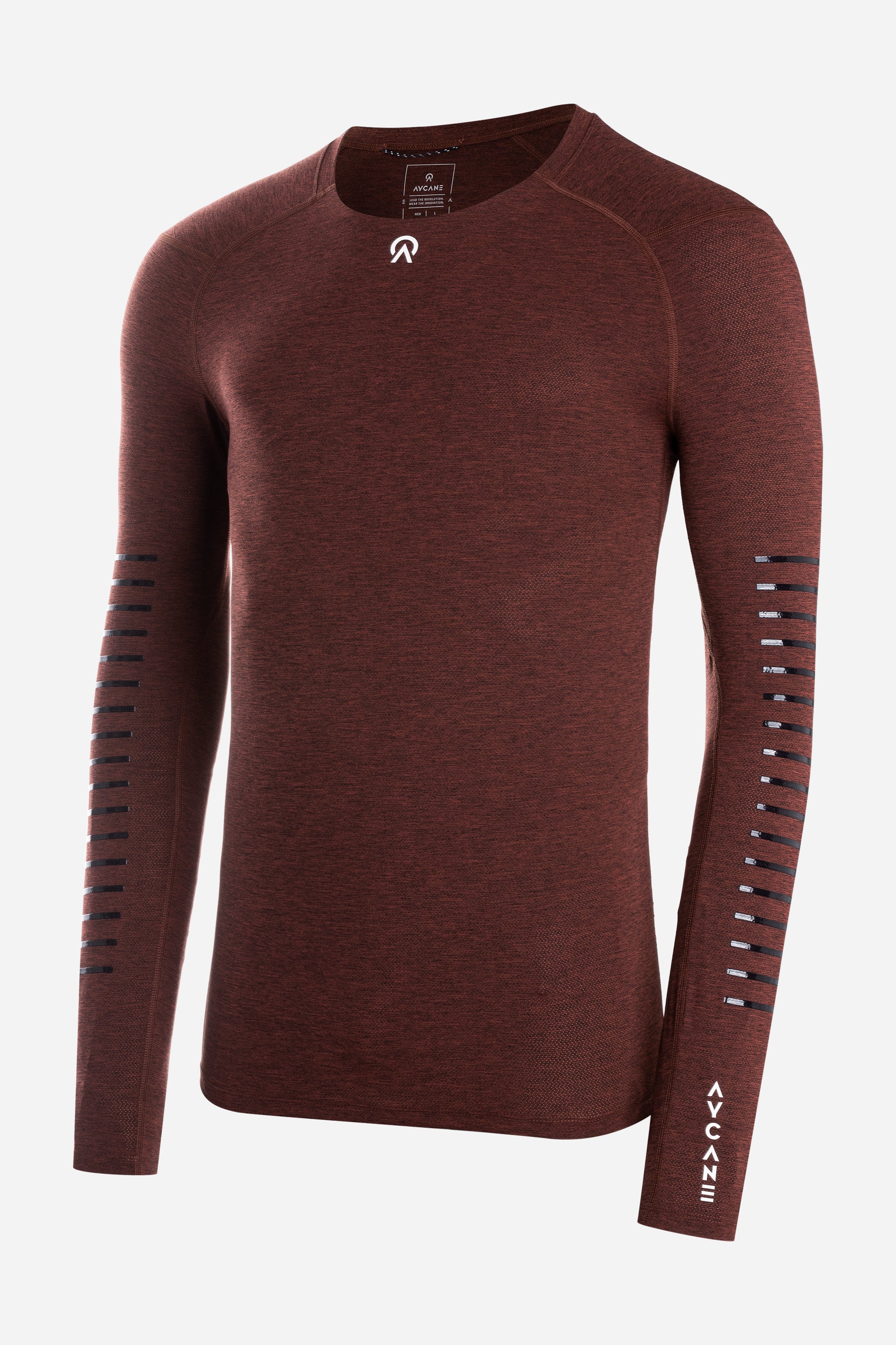 Rebel Pro Long Sleeve Baselayer AY00001_100 Brick Red