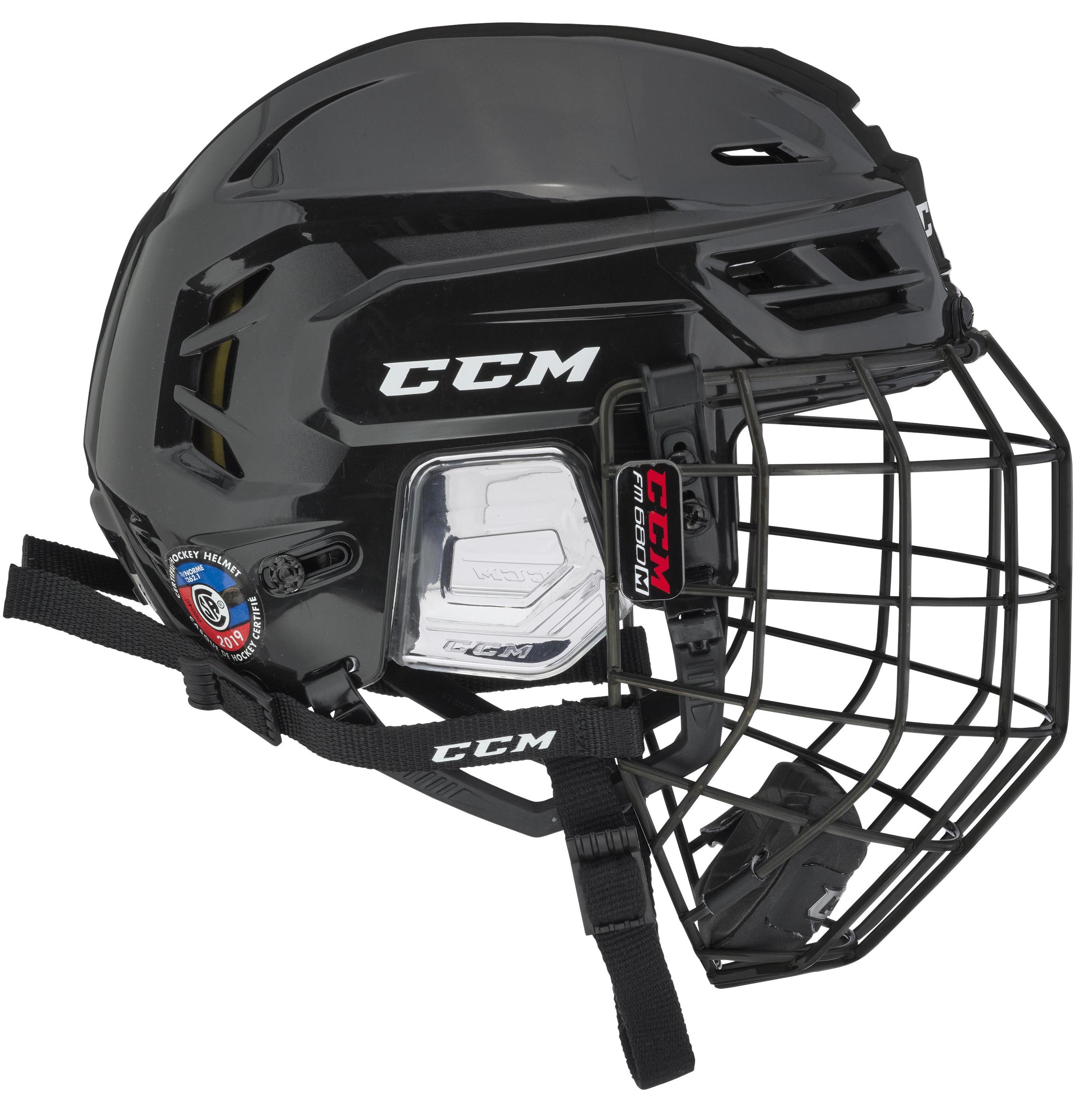Helmet CCM Tacks 310 Combo 20.77010 BLACK