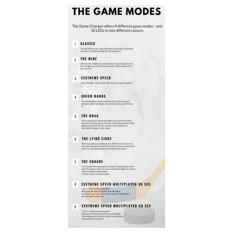 Game Changer Stick Handling Training Board Set