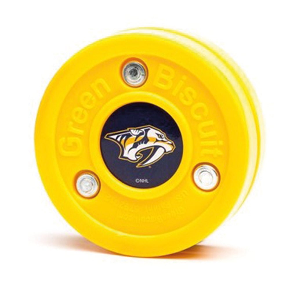 EH Puck Green Biscuit 20.9144 NHL - thehockeyshop.ch