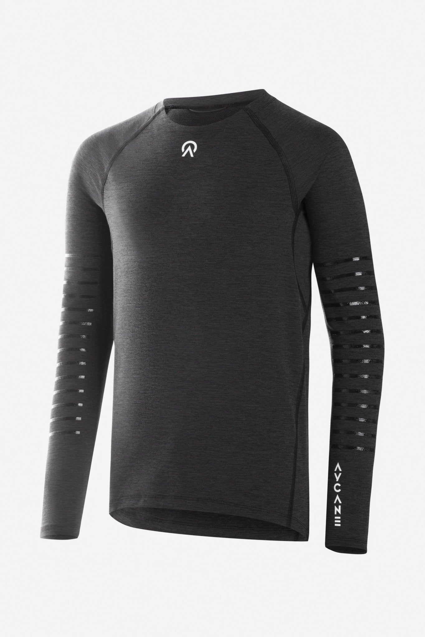 Rebel Pro Baselayer Long Sleeve Youth AY00008_100 Black - thehockeyshop.ch