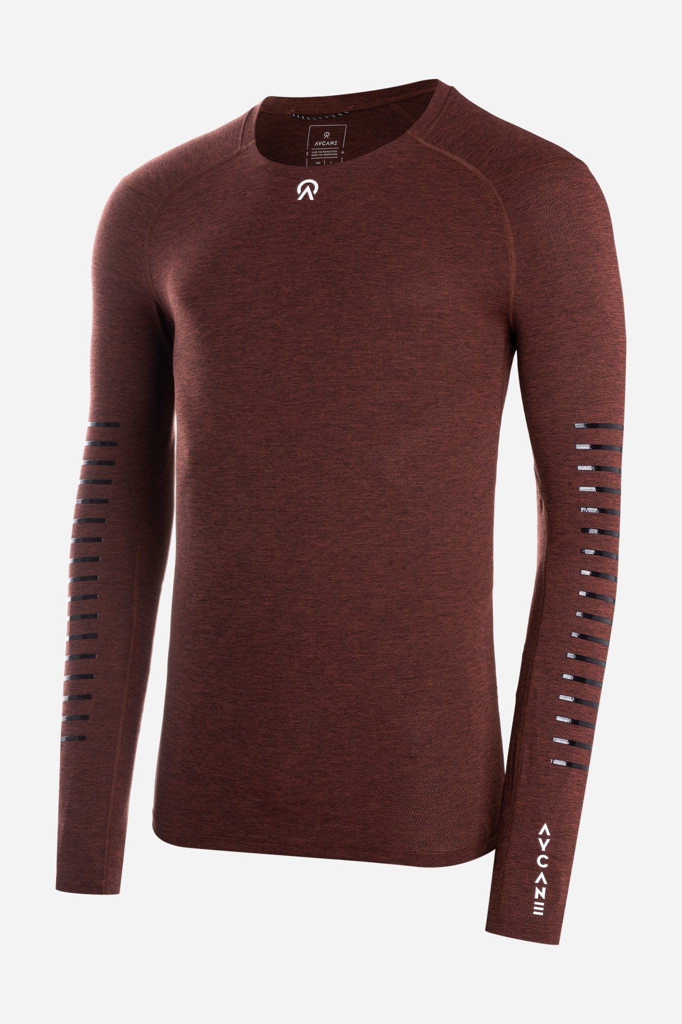 Rebel Pro Long Sleeve Baselayer AY00001_100 Brick Red - thehockeyshop.ch