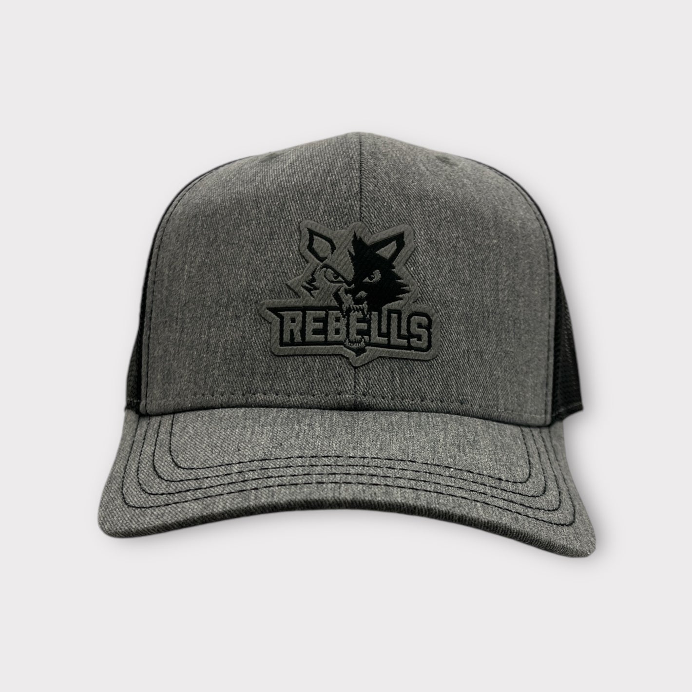 Rebells Cap Trucker mit Logo Cap Sonic Schwarz