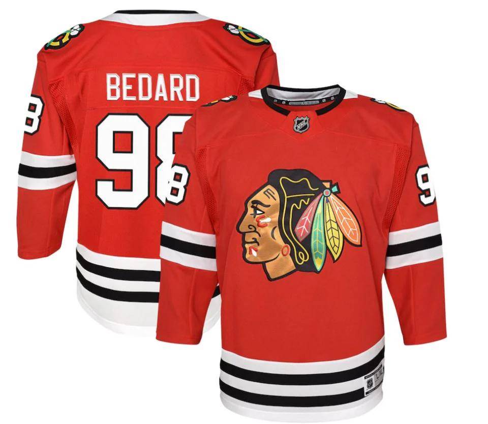NHL Kinder Trikots Spieler Bedard 98