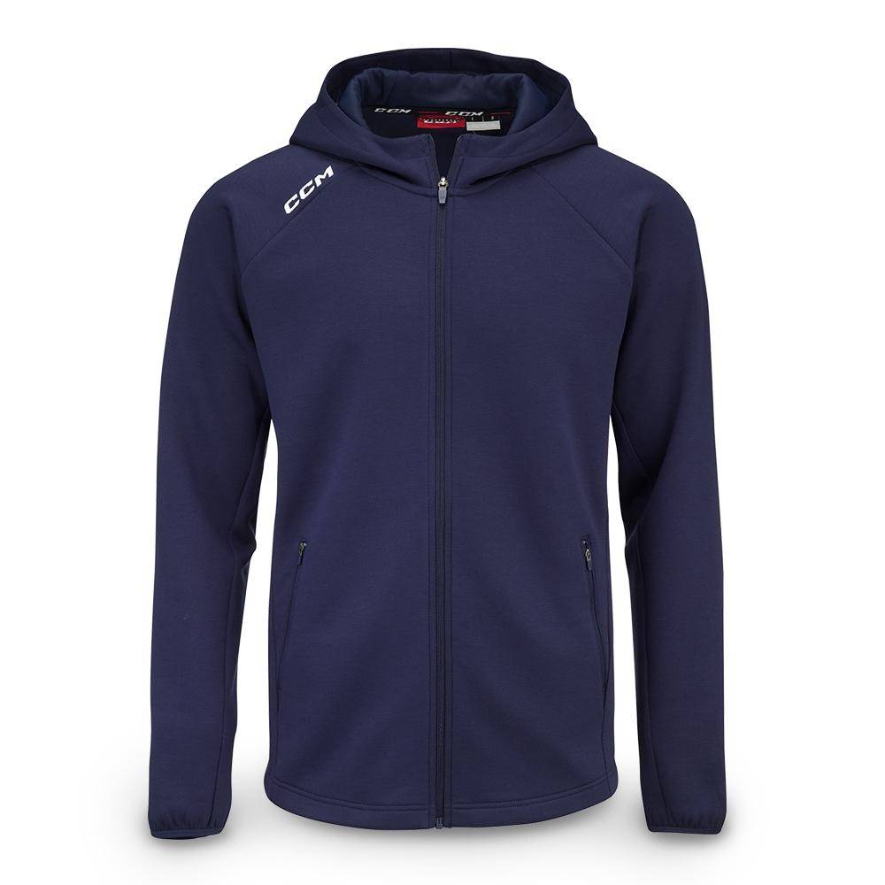 CCM Locker Room Fullzip Hood  2.0 Junior