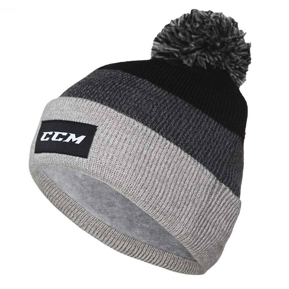 CCM Cuffed Fleece Pom Knit Wollmütze