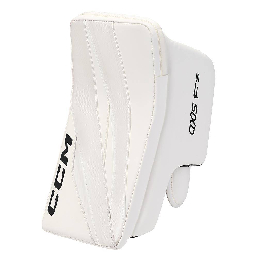 CCM Axis F5 Blocker Junior weiss-weiss-weiss-weiss, links
