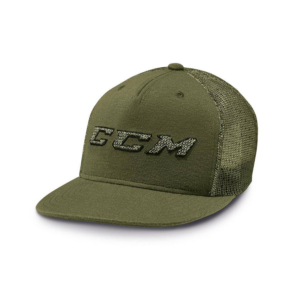 CCM Grit Flat Brim Snapback Senior