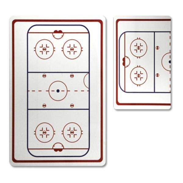 Hockey Karte mit Eisfeld 4"X6" 15.24x10.16cm