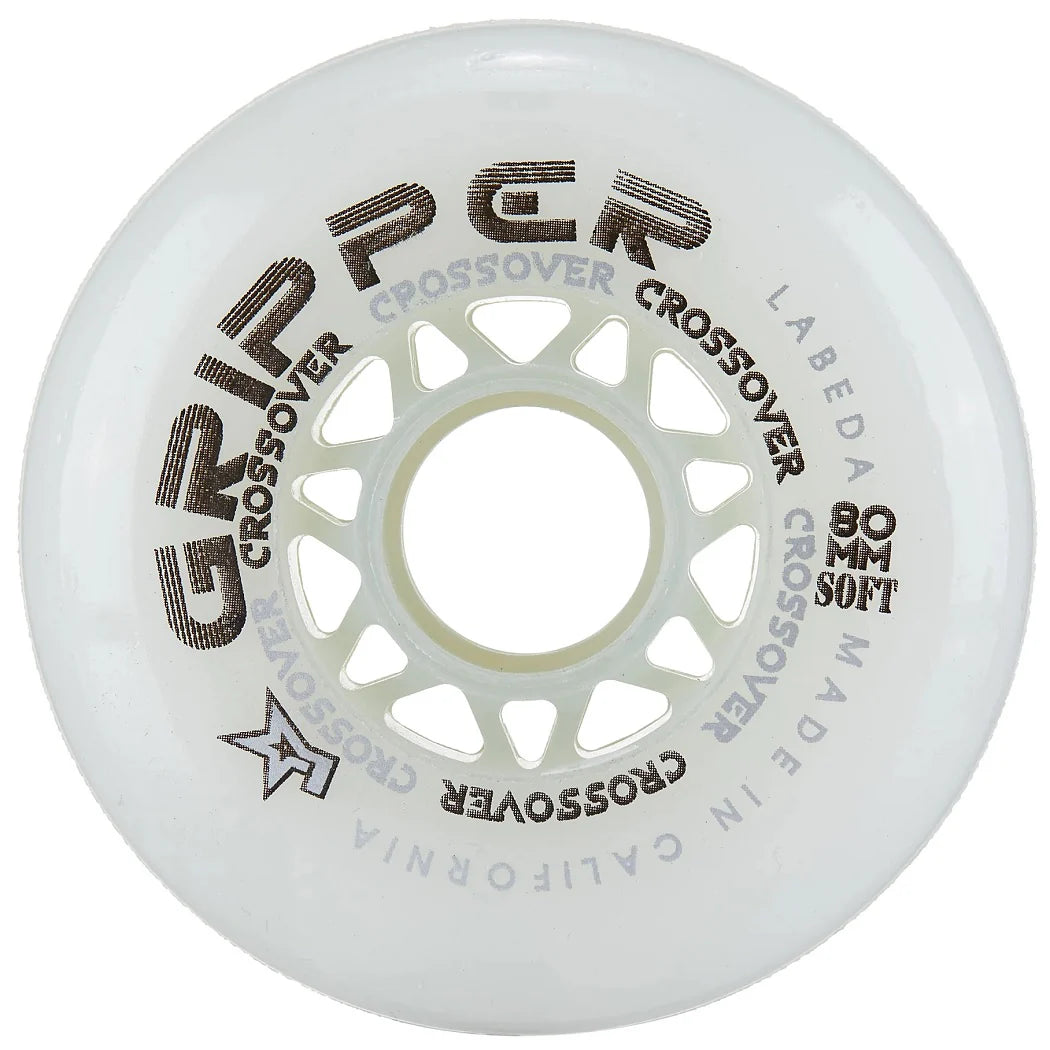 Labeda Inlinerolle 1Stück Gripper weiss Soft