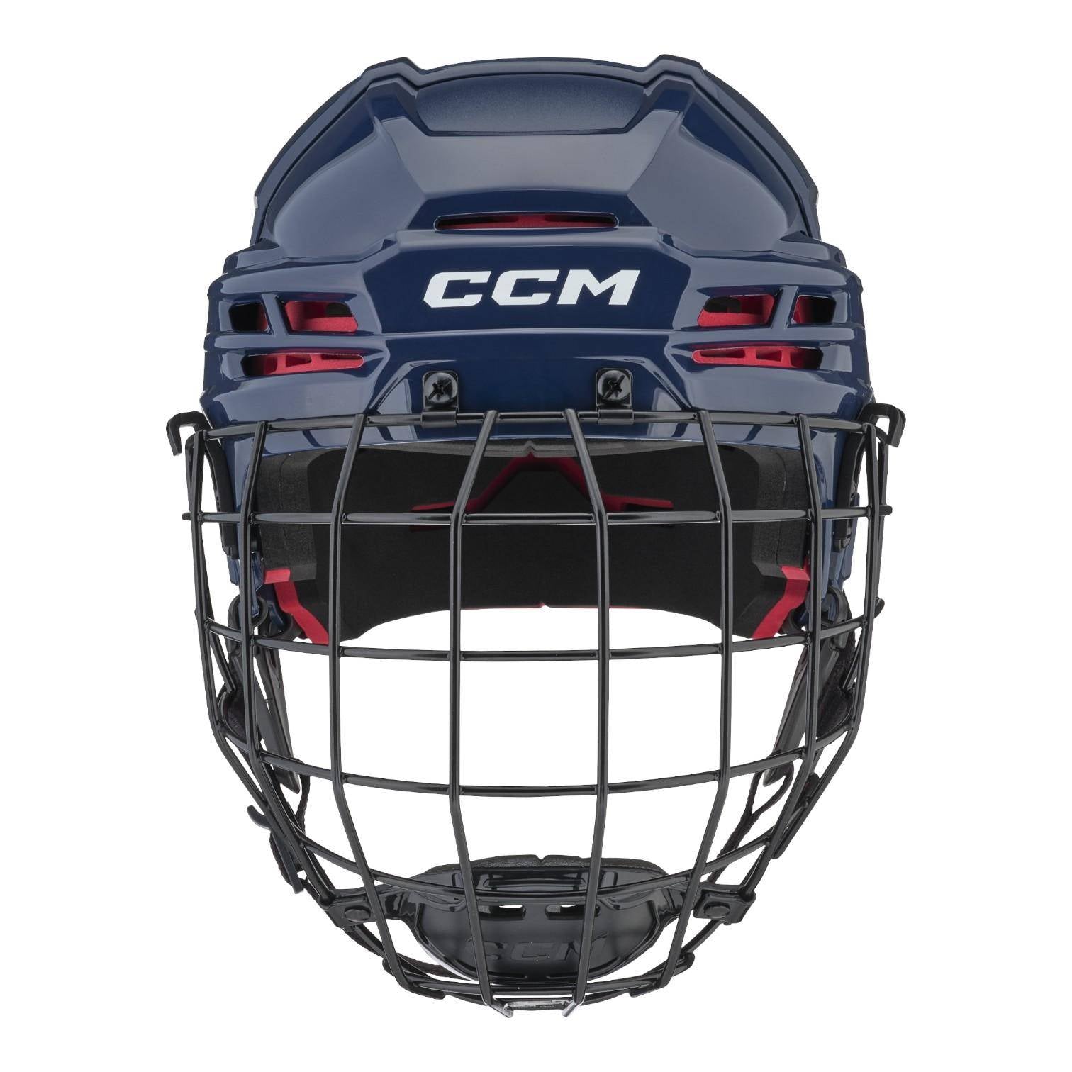 CCM Tacks 70 Combo Helme Youth navy One Size