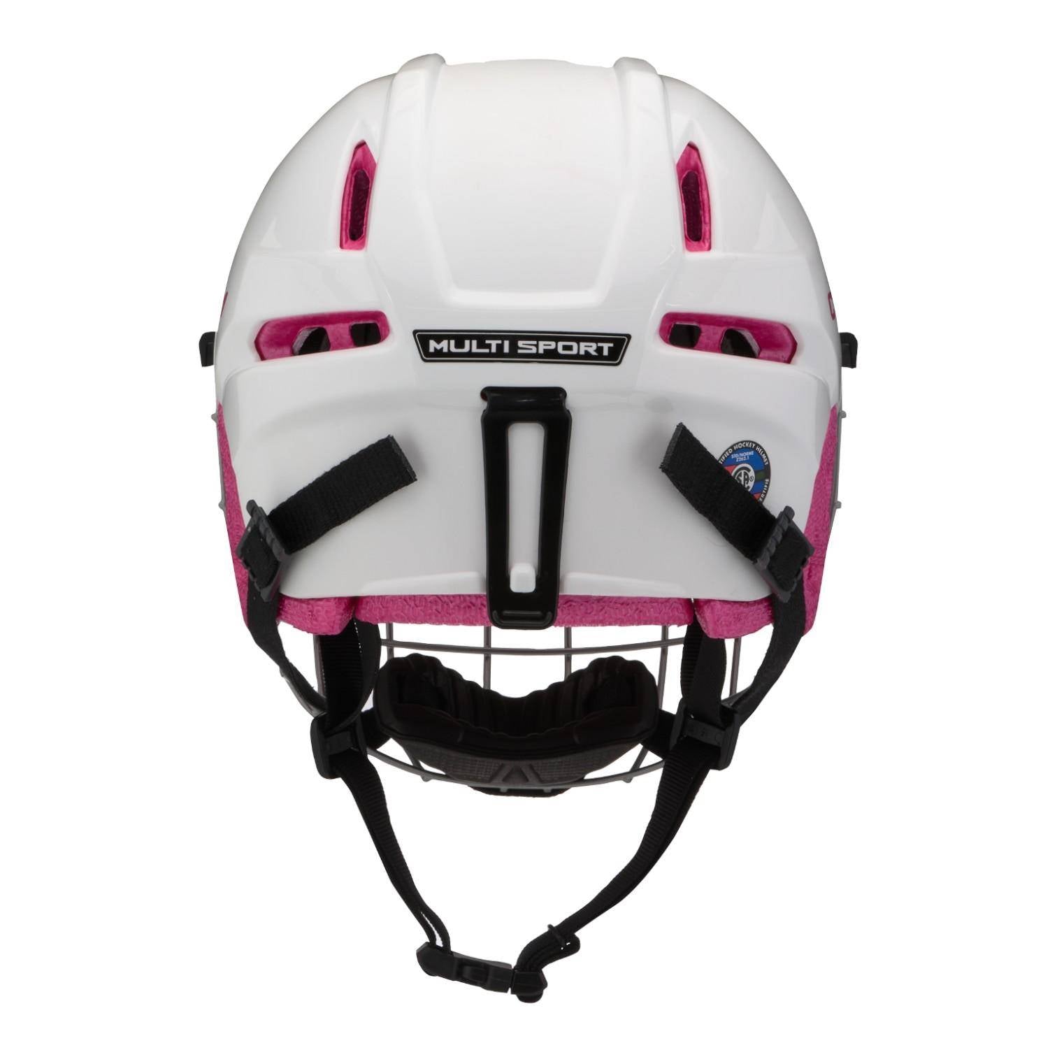 CCM Multi Play Youth Helm OSFA PINK
