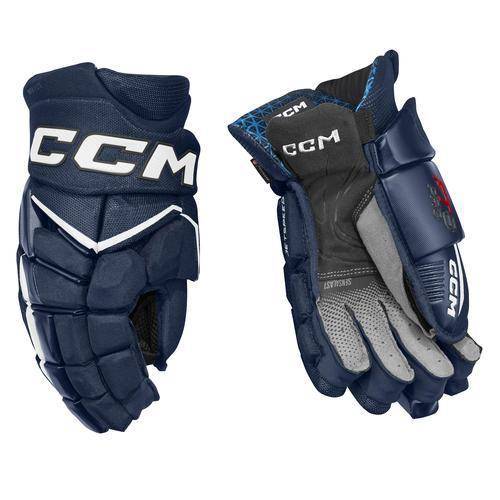 CCM Jetspeed FT8 Pro Handschuhe Senior navy-weiss, 15