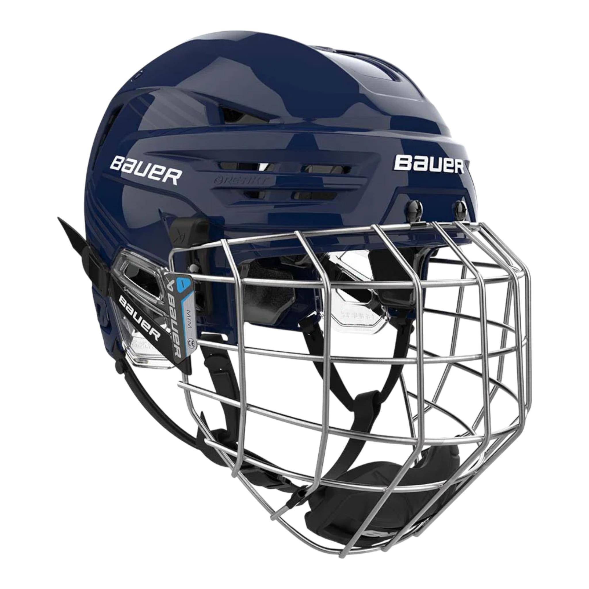 Bauer Re-Akt 90 Helm mit Gitter