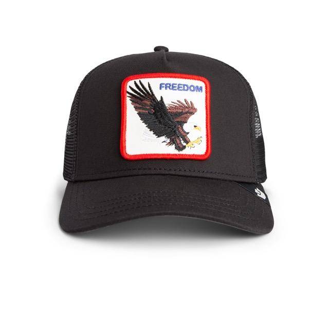 Goorin Freedom Eagle Black Cap