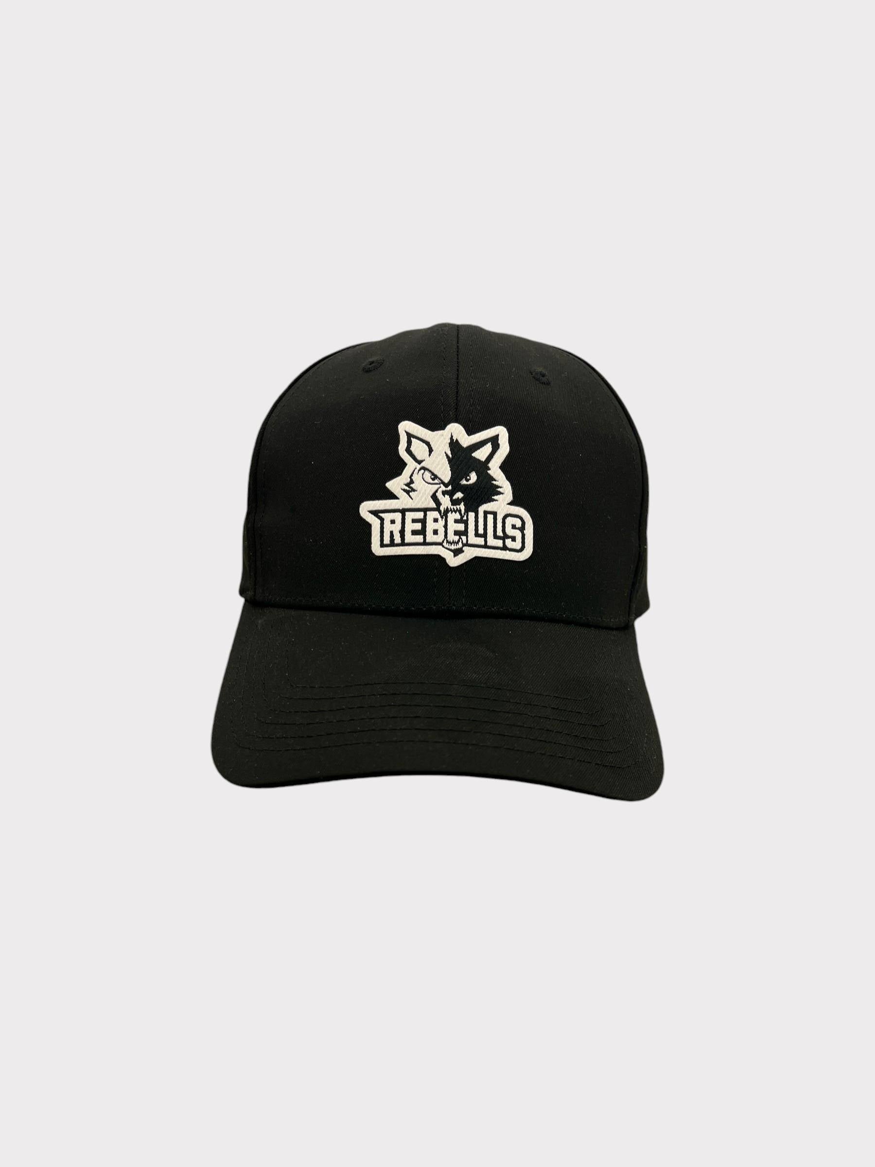 Rebells Cap mit Logo Cap Bolt Schwarz