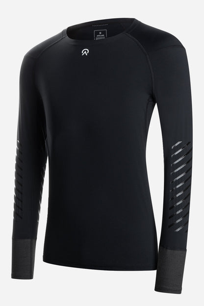 EVO Hybrid Baselayer Long Sleeve Youth AY00105_100 Black