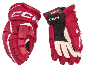 CCM Gloves Jetspeed FT6 PRO Senior 20.70099 RED-WHITE