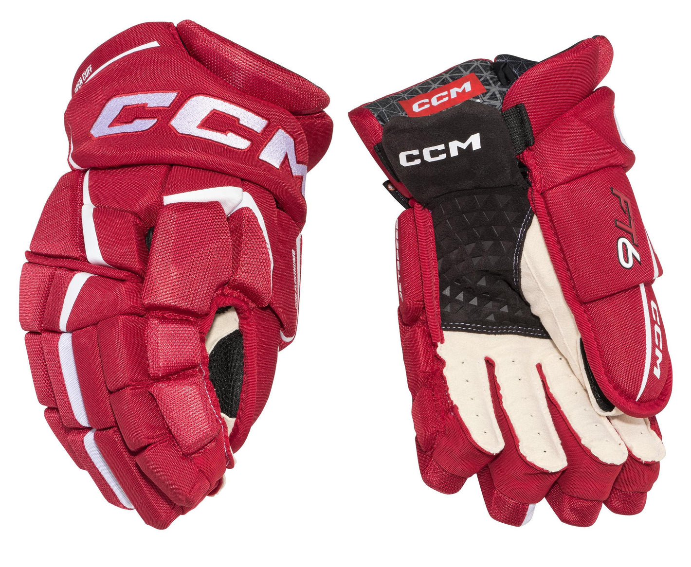 CCM Handschuhe Jetspeed FT6 PRO Senior 20.70099 ROT-WEISS