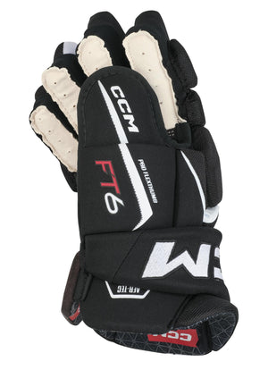 CCM Gloves Jetspeed FT6 Junior 20.70102 BLACK-WHITE