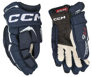 CCM gloves FT6 Junior 20.70102 NAVY-WHITE