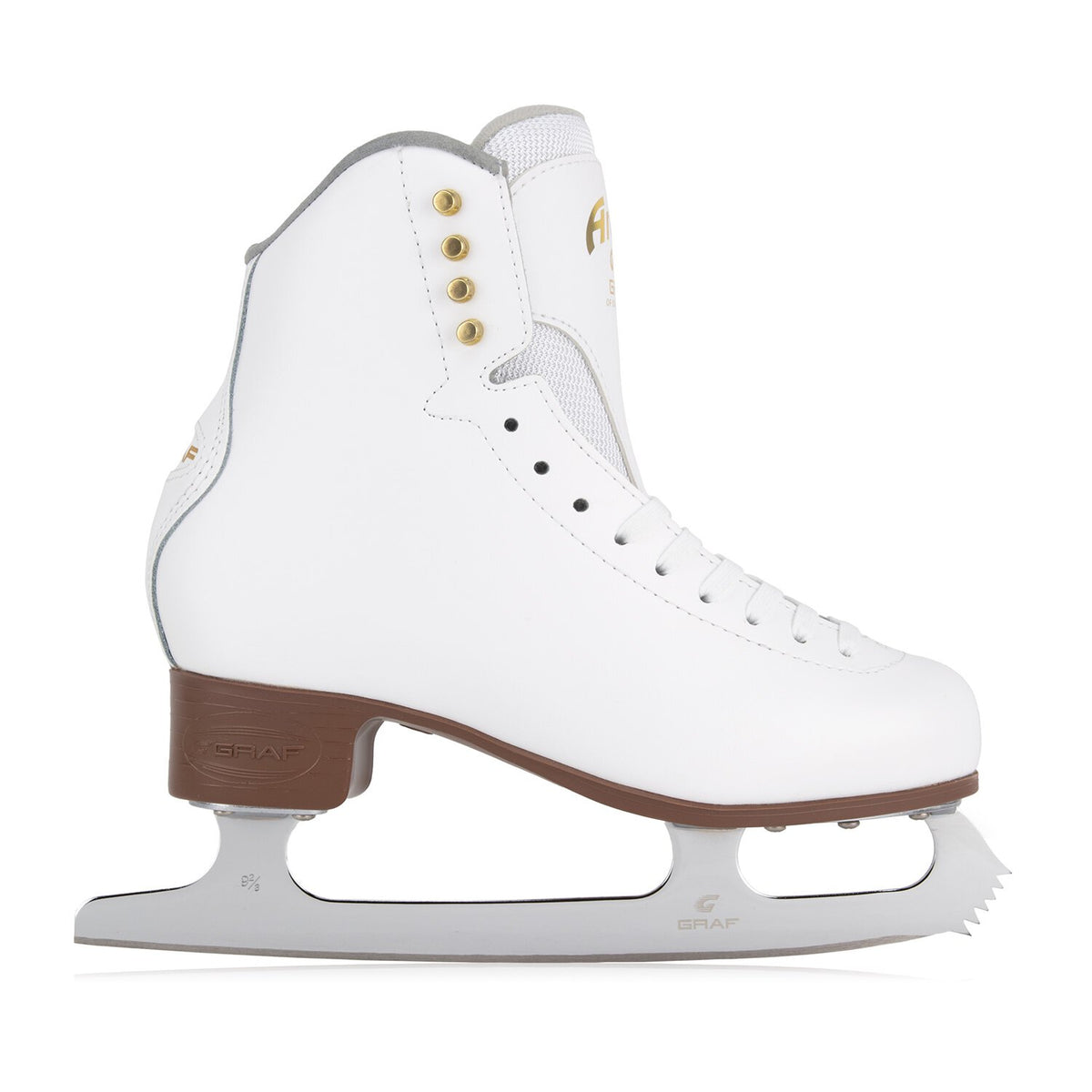 Graf Arosa Gold Eiskunstlauf Schlittschuhe