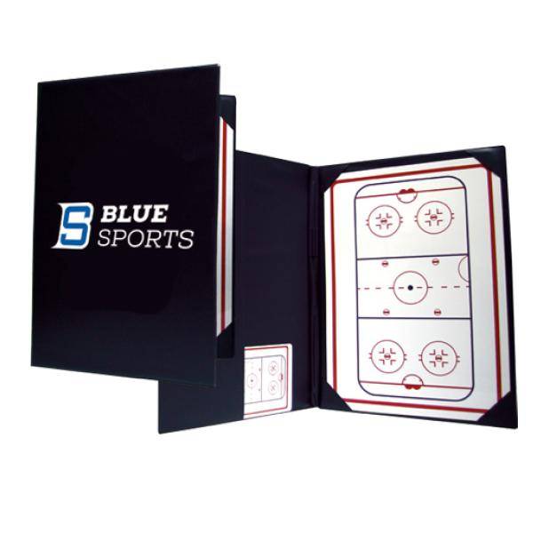 Coach Folder Hockey 10"X16" 27.94x38.10cm + Coach Card