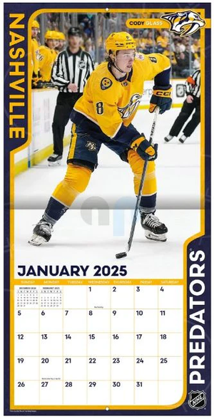 Kalender 2025 8 NHL Teams