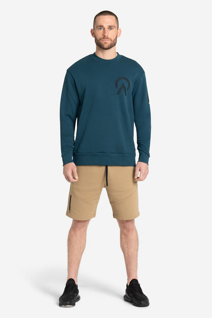 Eltron Crewneck AY00068_320 Mind Blue