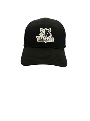 Rebells Cap mit Logo Cap Bolt Schwarz