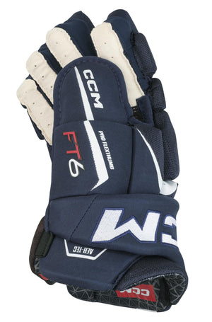 CCM gloves FT6 Junior 20.70102 NAVY-WHITE